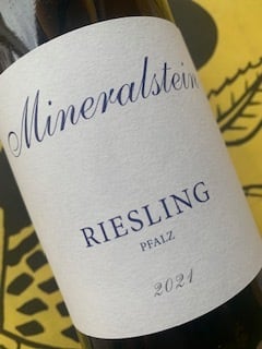 ミネラルシュタイン リースリング　2021　ゲルト・ステップ　白ワイン