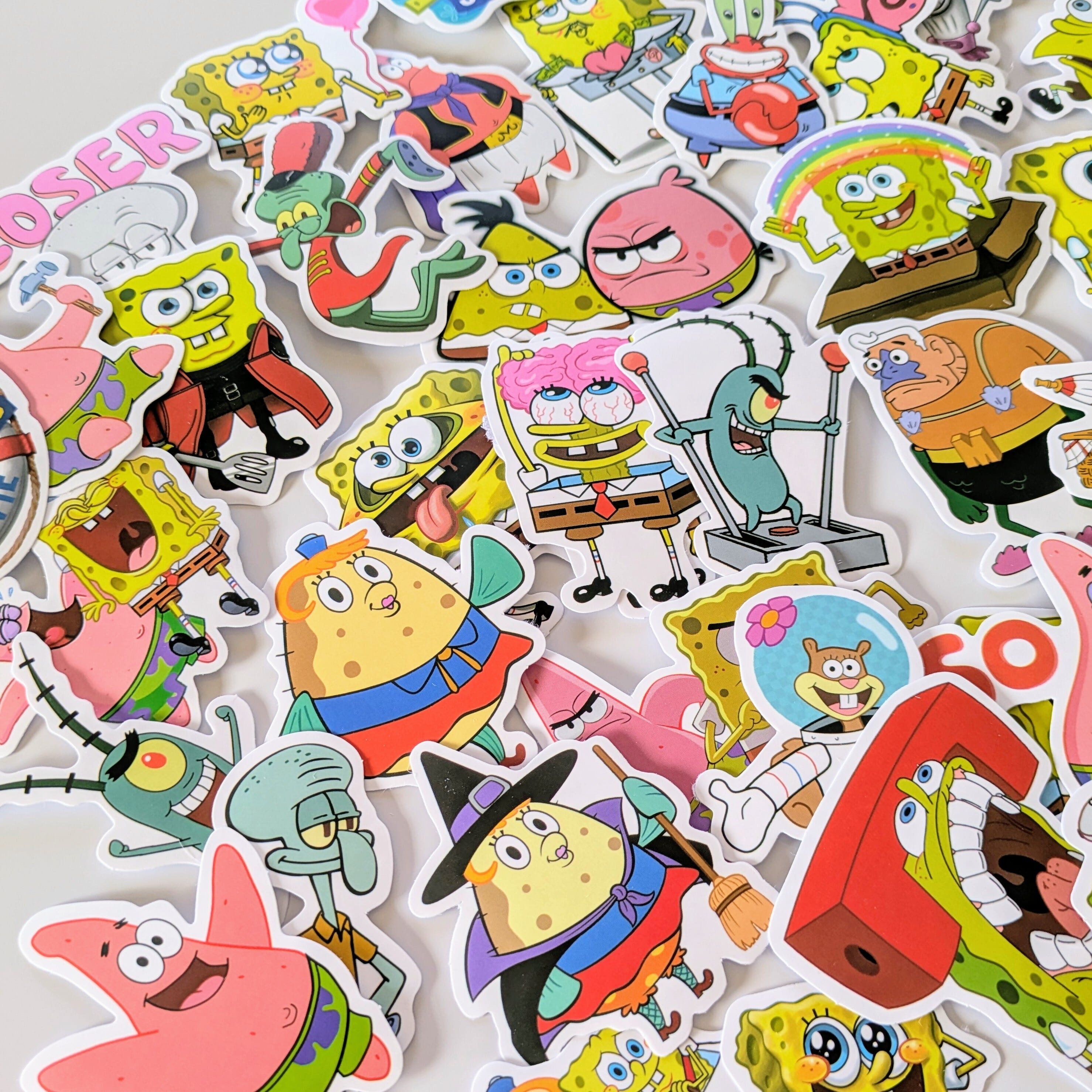 ♧ 再入荷！☆ 送料無料！【 SpongeBob / スポンジボブ 】STICKER