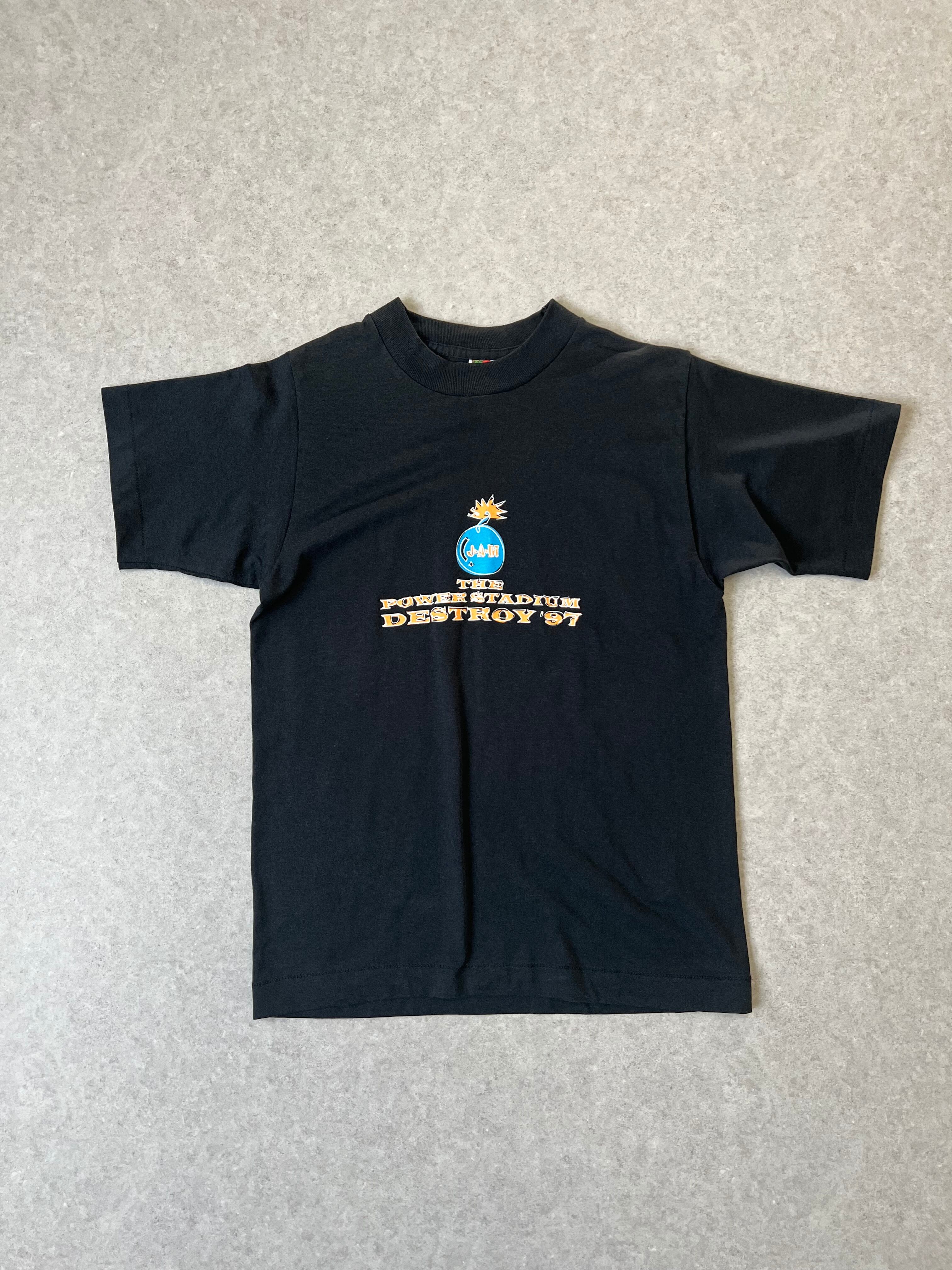 90s M.C.Escher アートTシャツ ☆短丈ボックスLエッシャーUSA製