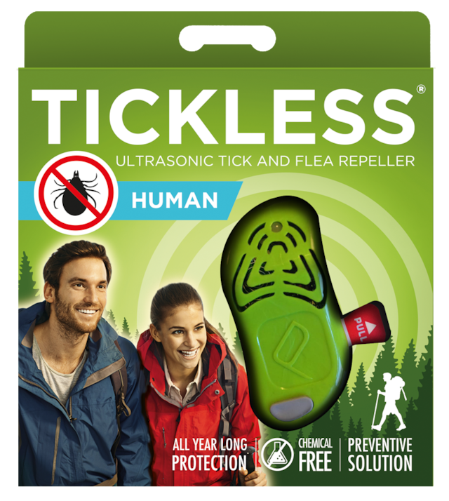 「TICKLESS」大人用 送料無料  (チックレス) ～アウトドアで、ダニ&ノミからあなたを守ります！ ～　薬を使わない！　超音波でガード！