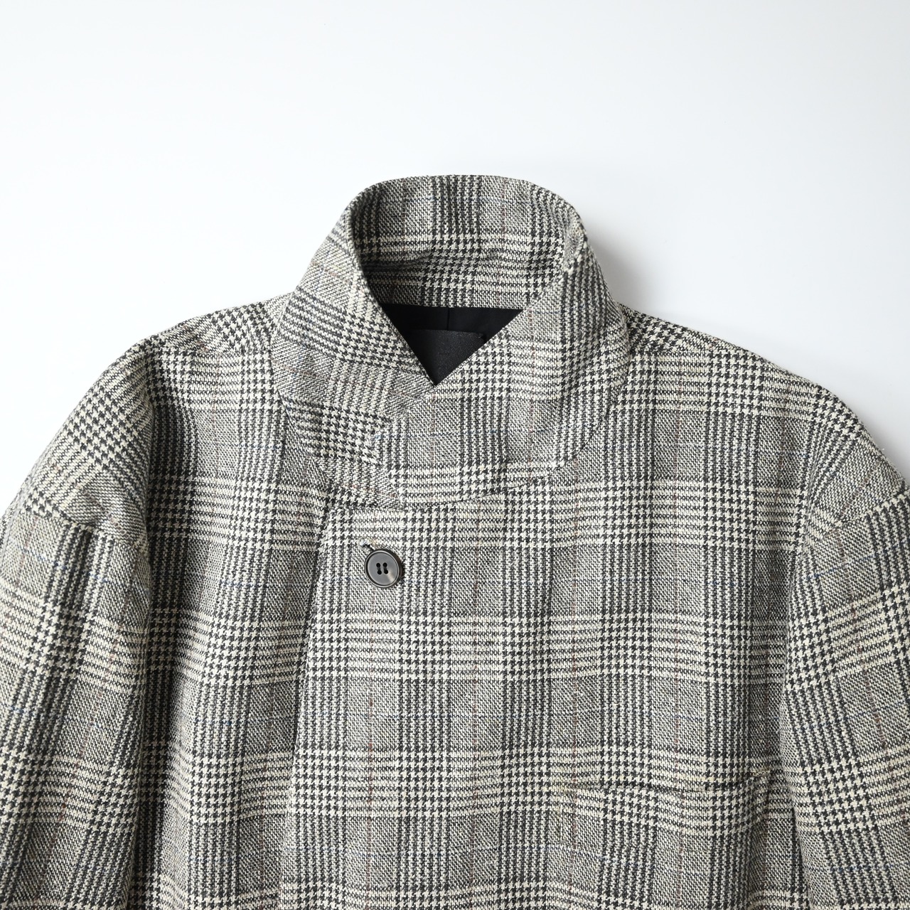 山内 / ネップシルクウール・ダブルロングコート