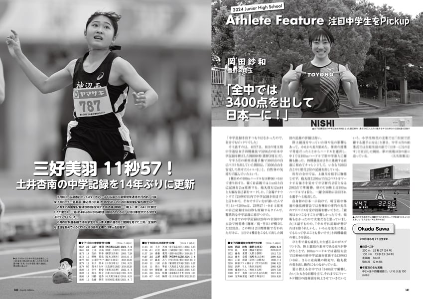 月刊陸上競技2016年(1月号～12月号) 月刊陸上競技2024年8月号 | 月刊陸上競技ウェブショップ
