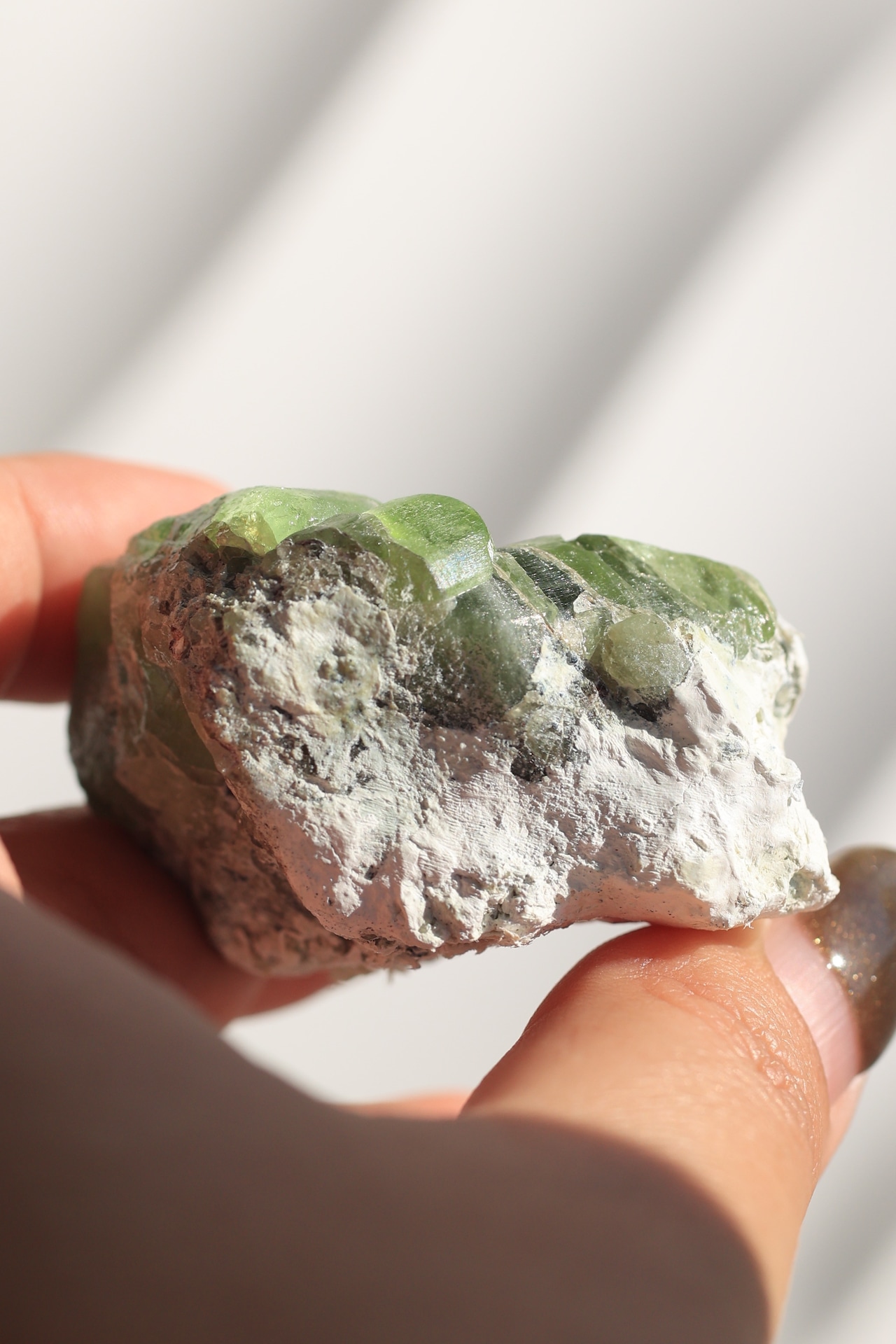 ペリドット「若葉の光」Peridot|天然石 原石 鉱物 パワーストーン | PD-H-001