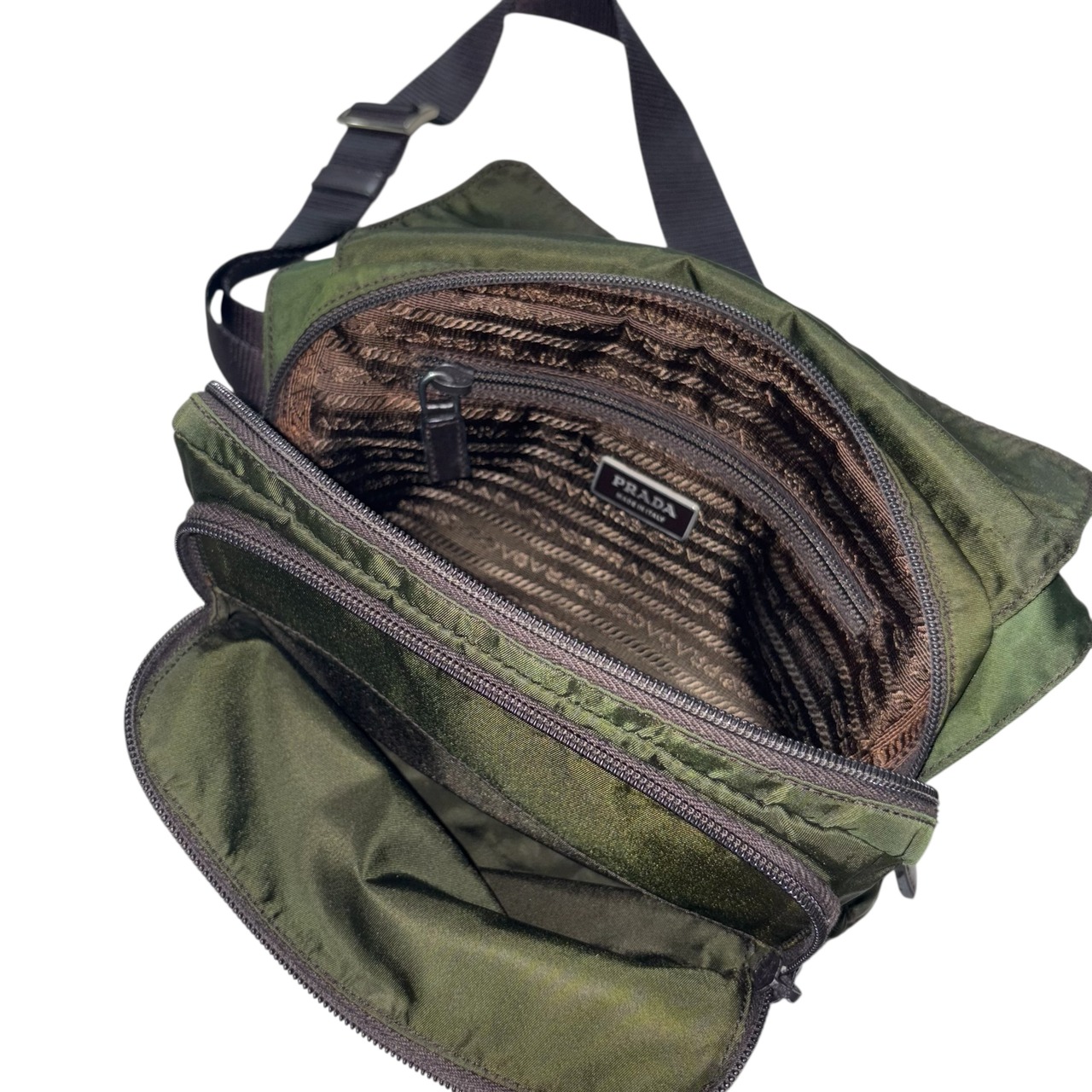 archive PRADA nylon shoulder bag