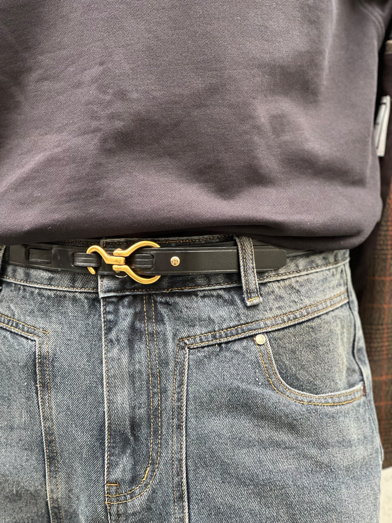 Leather Hook Belt