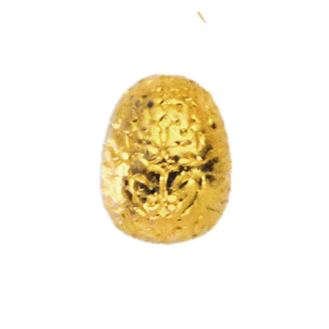 純金【脳みそ】モチーフ 約1g お守り 【JUNGOLD】