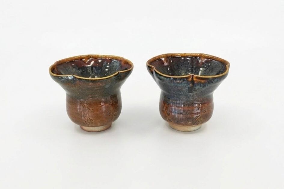 飴唐津輪花小鉢／岡本修一 | GALLERY唐重