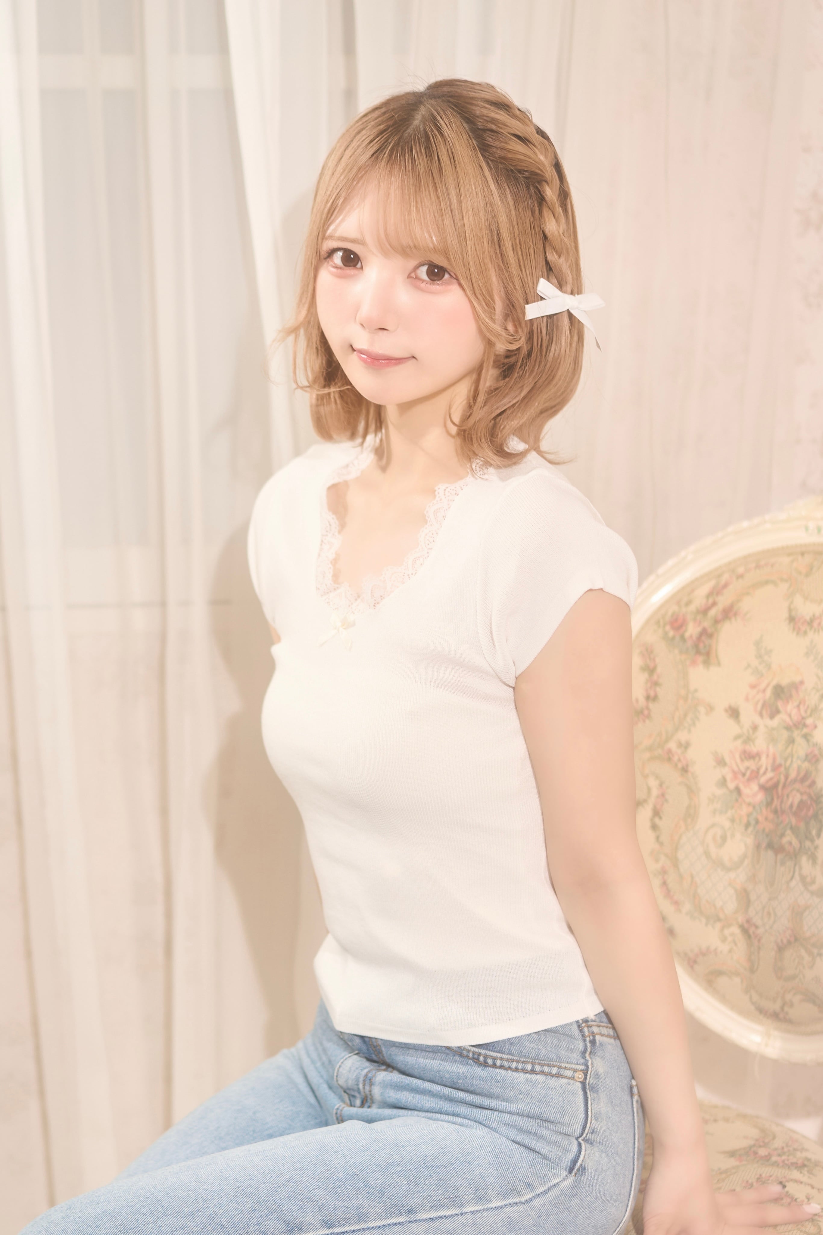 petit ribbon tops