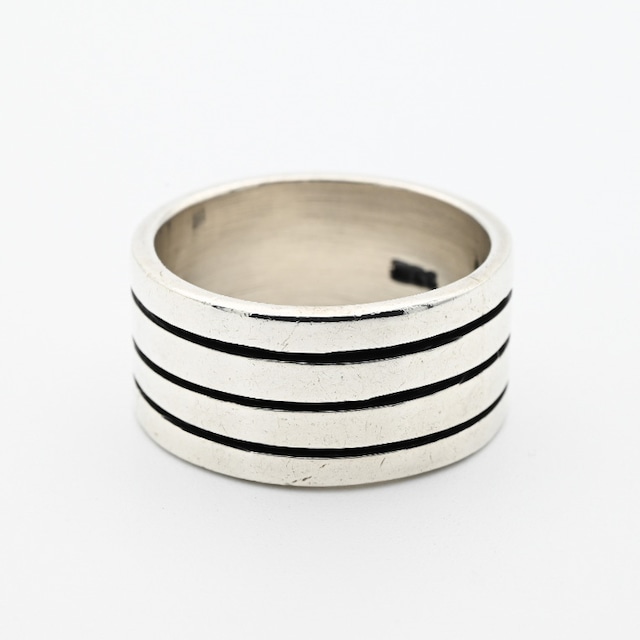 Modern Ribbed Ring #15.0 / Denmark