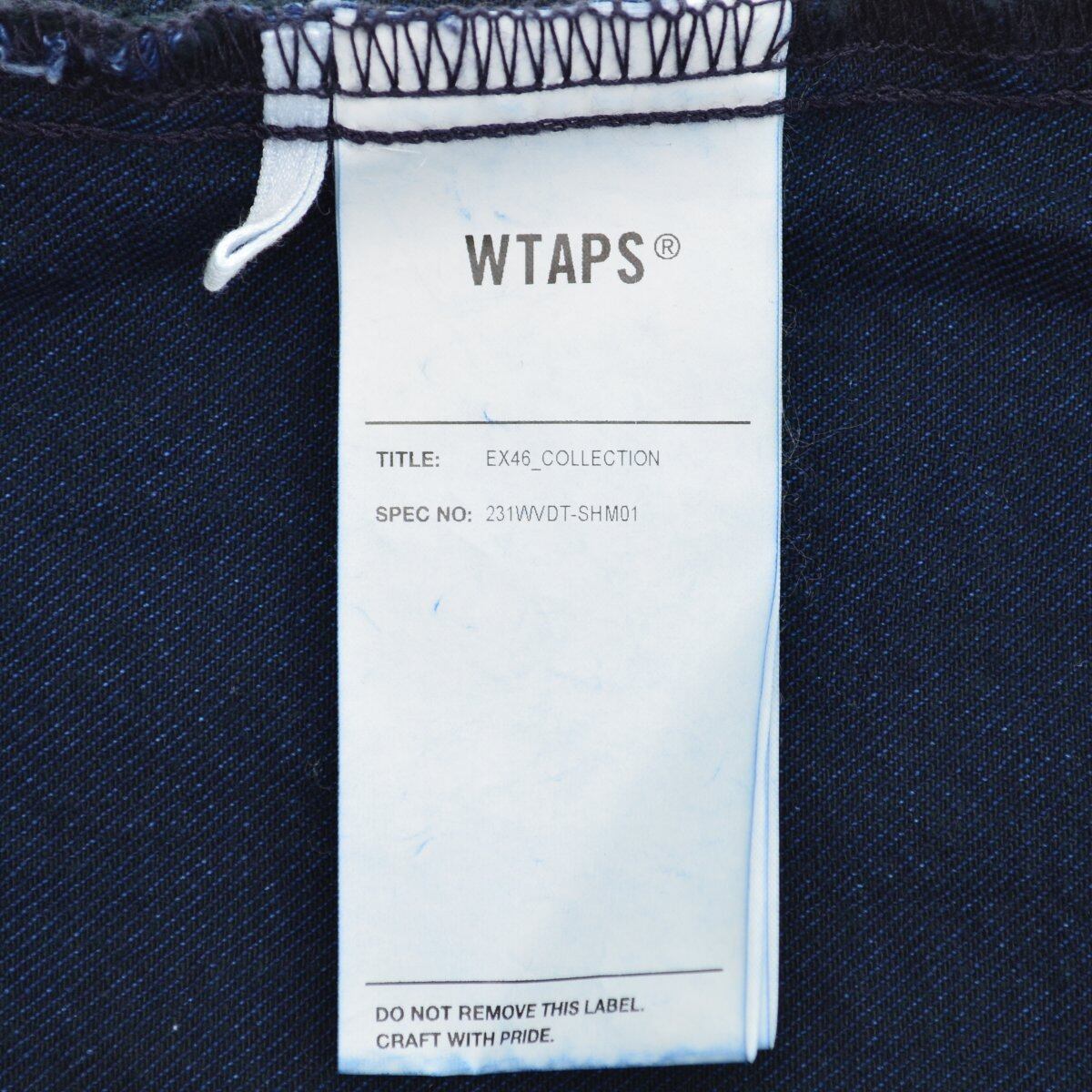 WTAPS / ダブルタップス 23SS 231WVDT-SHM01 WCPO / LS / COTTON ...