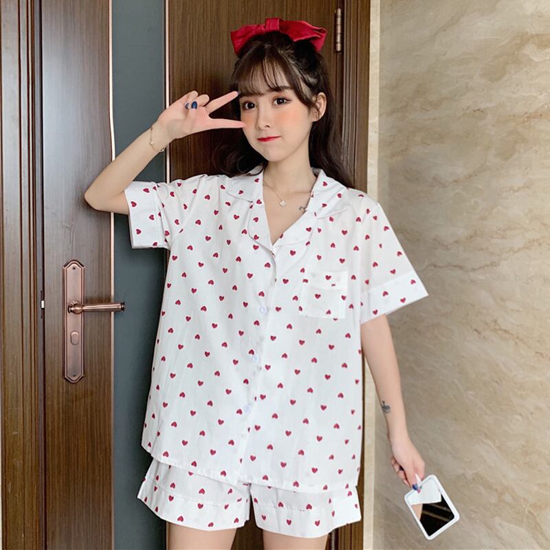 サマープリントルーズ薄手レディース 大人ガーリー スウィート キュート カジュアル 夏物 萌量不足66687621835