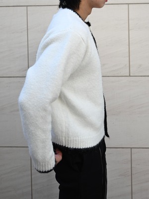【ALUDE SELECT】perl botan cardigan(2color)
