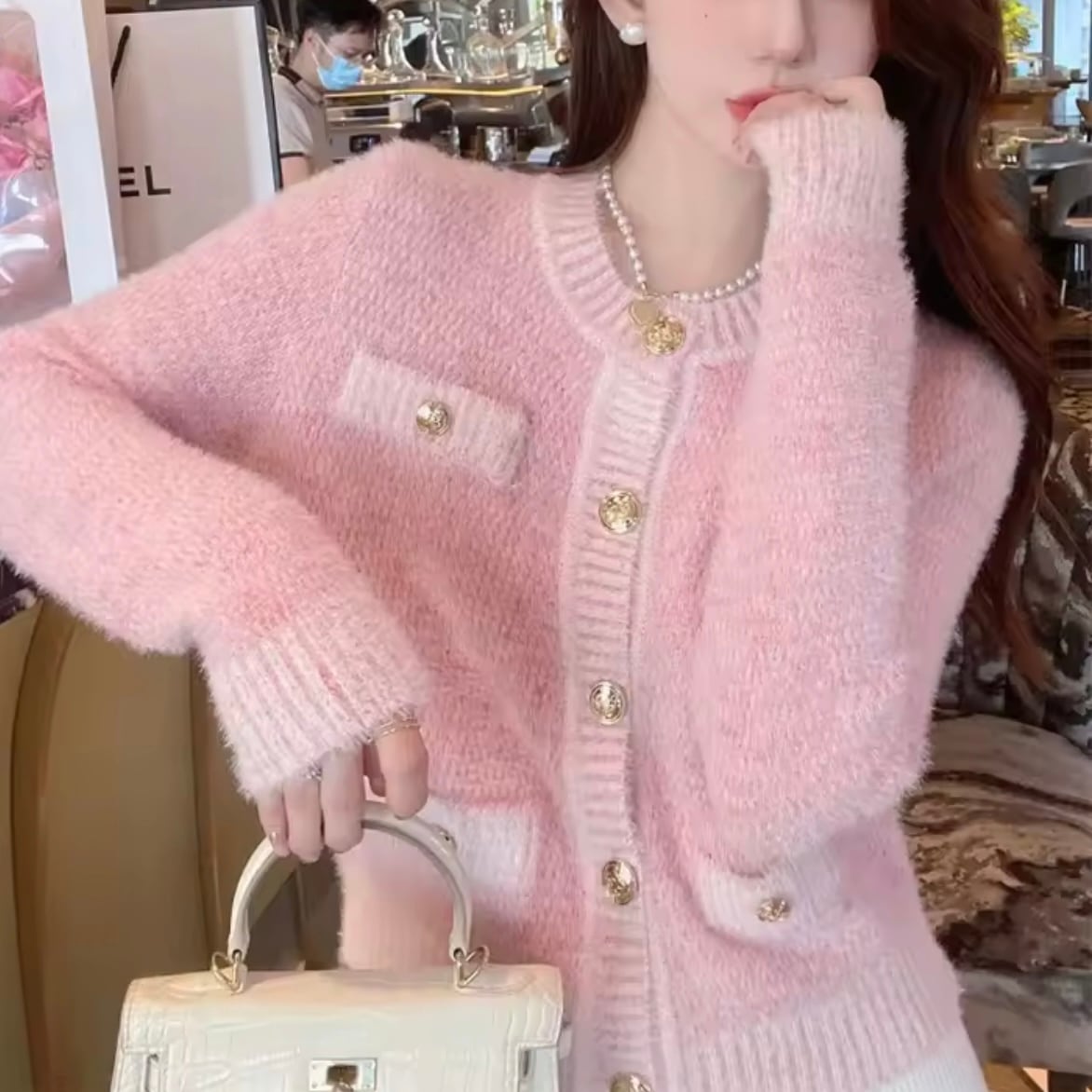 スウィートシャインニット