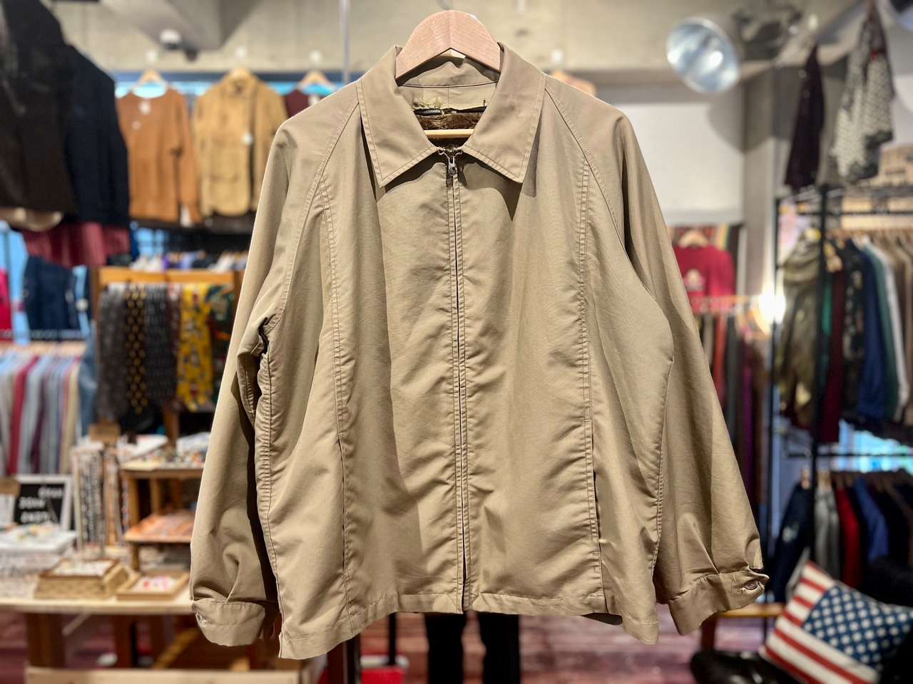 希少80s USA製古着ロンドンフォグ スウィングトップ 黄XL オーバー 