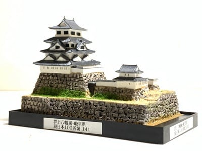 ☆完成品 鹿苑寺 金閣寺 ケース付き ミニ18サイズ 日本の寺 世界遺産