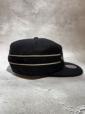 Mitchell＆Ness/ミッチェルアンドネス NBA ロサンゼルス・レイカーズ Retro Roots  ピルボックス キャップ ブラック