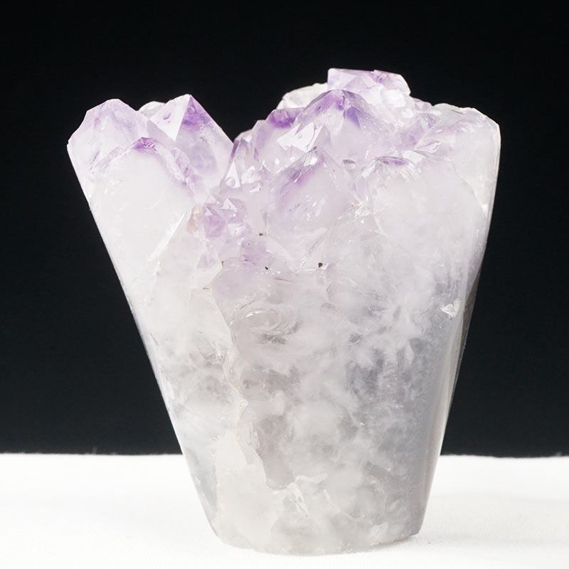 アメジスト クラスター 原石 ウルグアイ産 花型 フラワー amethyst 一点物 272-265