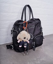 【直営限定ITEM】ドレスアップファーDOGGY BAGチャーム (PINK BEIGE)　CQ-47514H