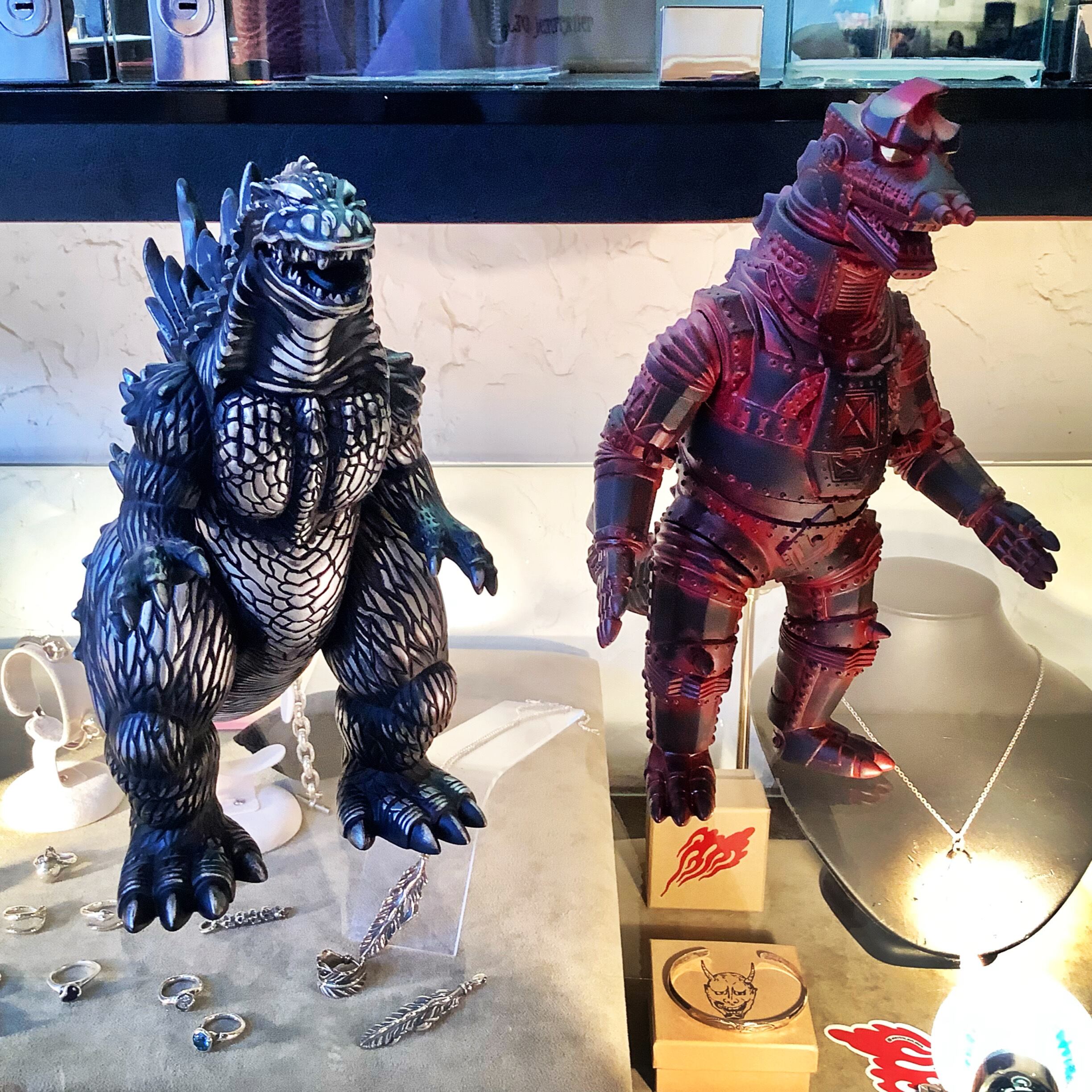 マルサン 1999 ミレニアムゴジラ 2000 millennium GODZILLA Silver Ver