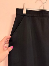 HIRSCH COLLECTIONS ブラックスカート