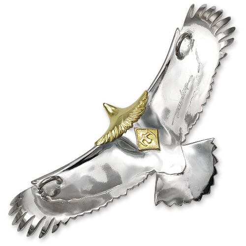 鷲見太郎 Pendant ペンダント】イーグルペンダント/K18イエロー