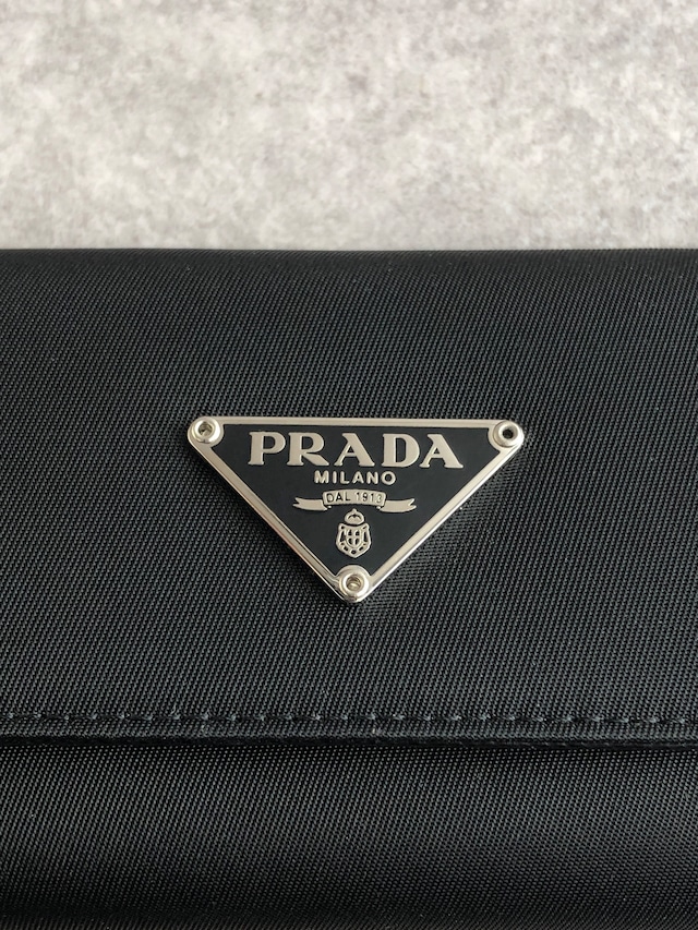 PRADA プラダ キーケース ブラック トライアングルロゴ ナイロン 6連 M222 vintage ヴィンテージ オールド i6mts6