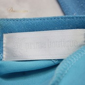 社交ダンス 衣装 スタンダード ドレス ワンピース パーティ衣装 女性用 レディース オールシーズン 水色 ラインストーン prima boutique プリマブティック エレガント ボリューム 軽やか グラデーション フェミニン アクティブ ファスナー付き