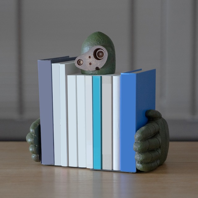 天空の城ラピュタ　ブックエンド（園丁ロボット/3862）