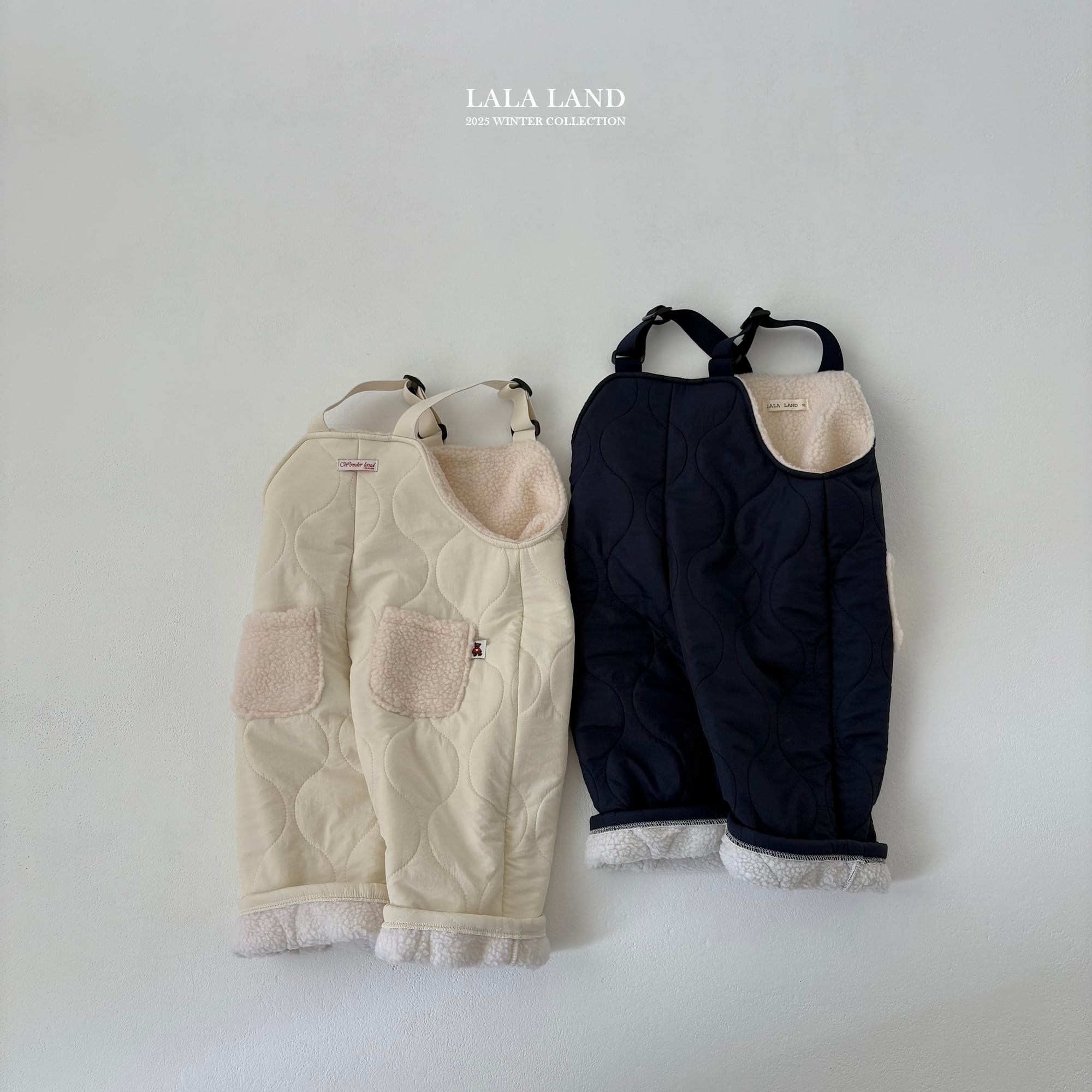 ski tumble overalls【lalaland】※12月下旬発送予定