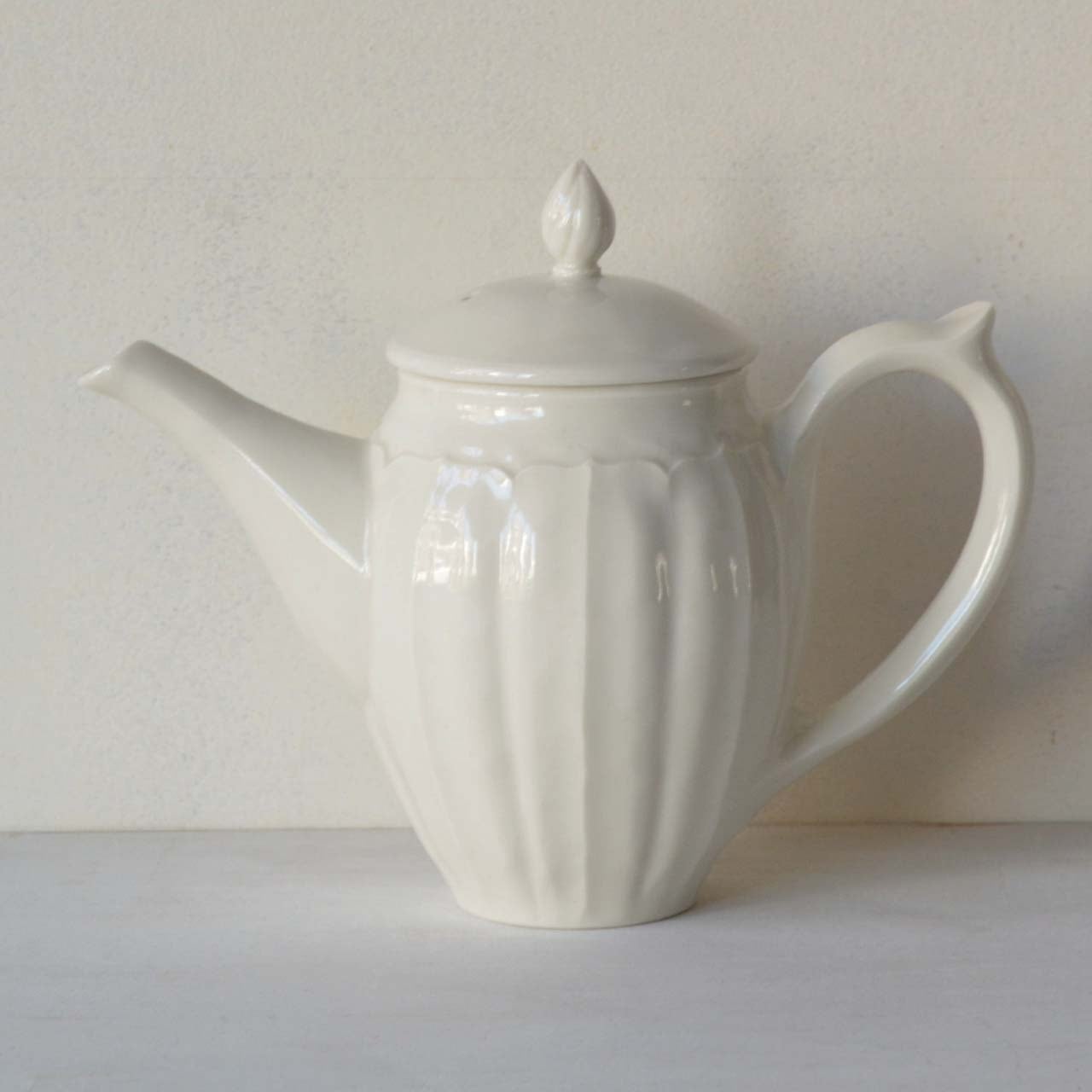 宮田竜司 白磁 ポット（26-043） | MIGO LABO