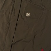 adabat アダバット GORE-TEX 半袖ジップアップジャケット 40/ブラウン 系/ePTFEラミネート加工