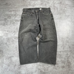 【W38 L30】USA製 usa levi's black リーバイス 565