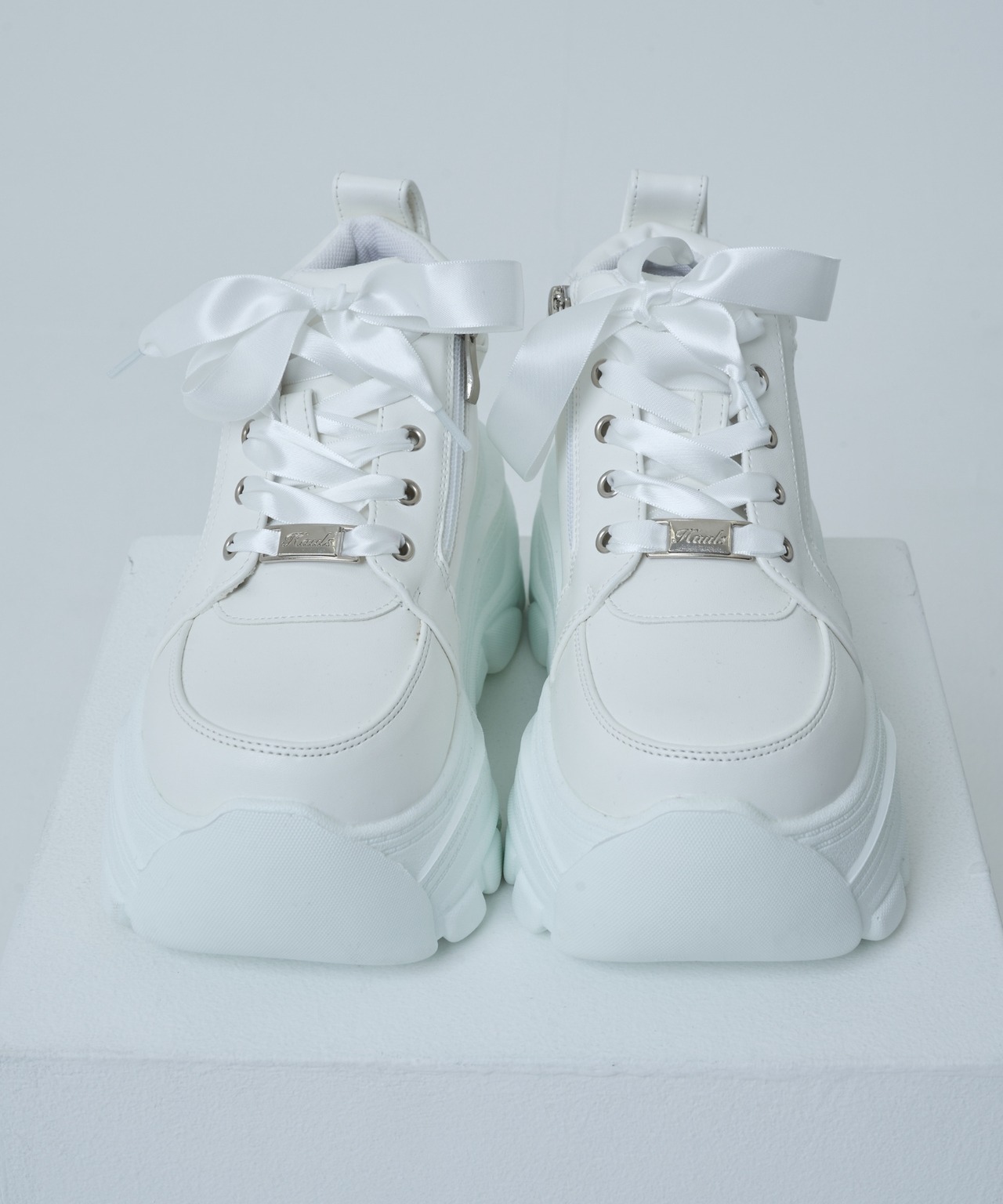 怪獣厚底すにーかー(ホワイト)