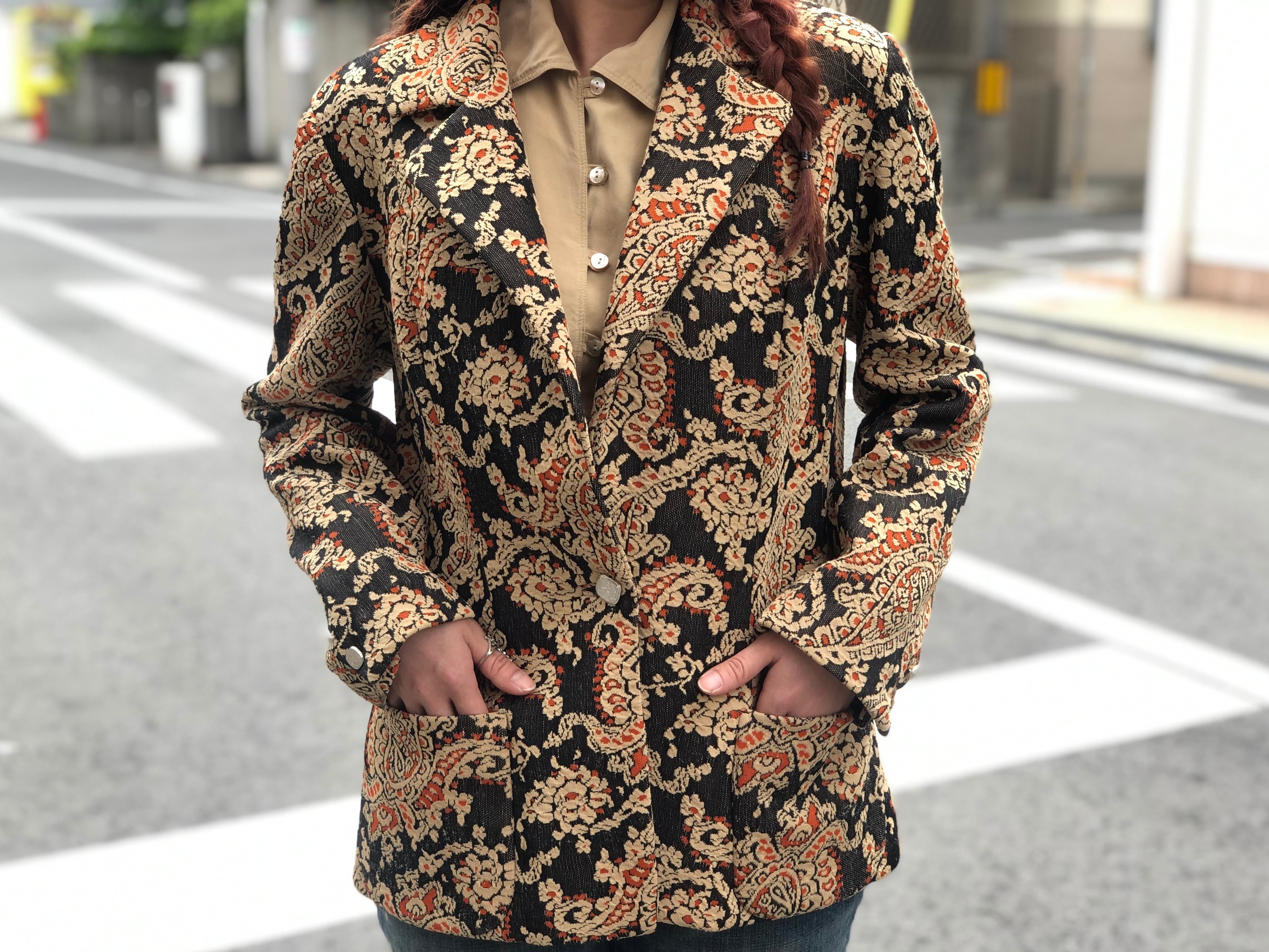 Mark VII Ltd. jacket ジャガード織 ゴブラン ジャケット アラベスク 総