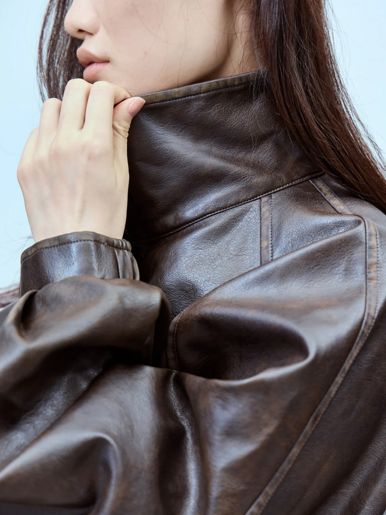 【26AW】THINGS THAT MATTER シングスザットマター / アウター / FAUX LEATHER BALLOON BLOUSON　0586TM0608P - 9