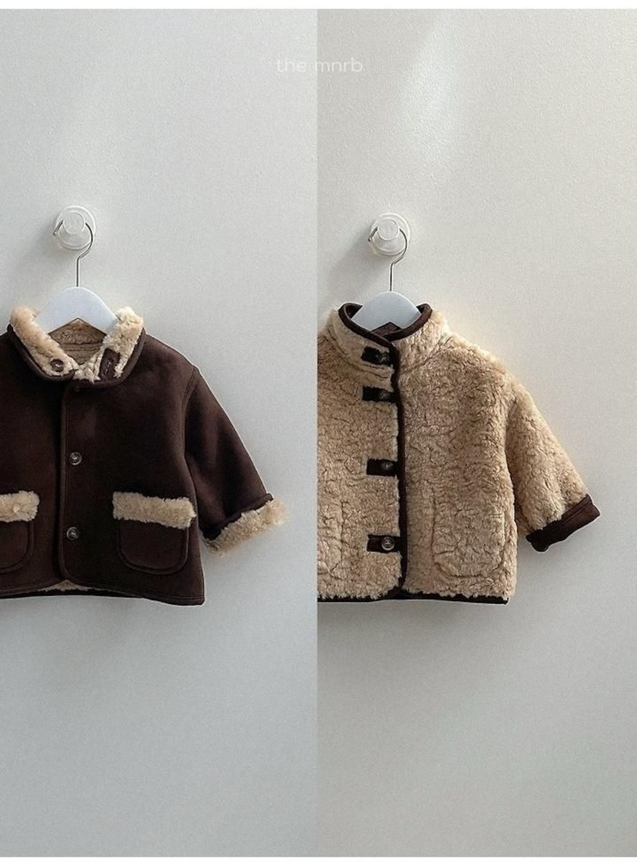〖取寄〗韓国子供服 / 26winter / minirobe / リバーシブルムスタン / キッズ *S~XL*