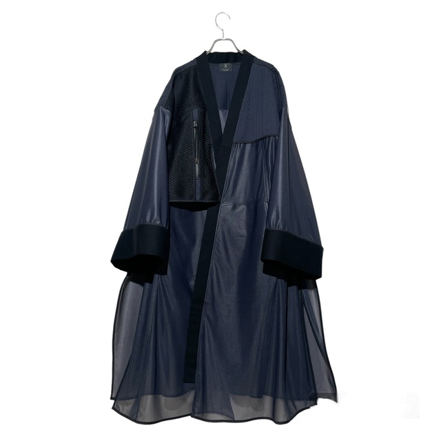 Haori custom (navy lace)