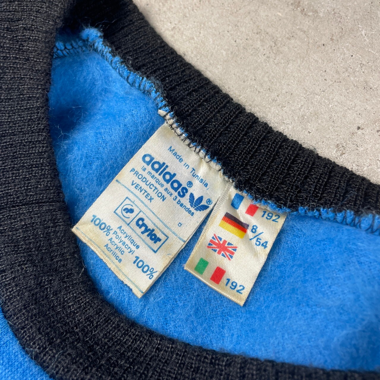 70〜80年代 チュニジア製 VENTEX社製 adidas アディダス ライン 