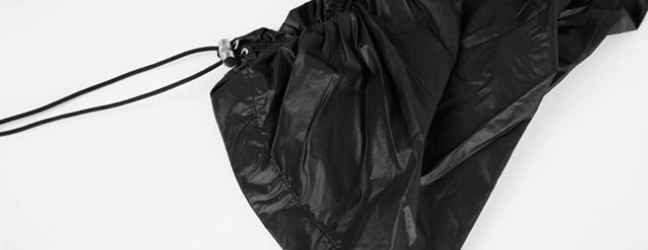 FRKM SCD 25SS 限定コレクション リンクルギャザーフード付きジャケット セットアップ可能