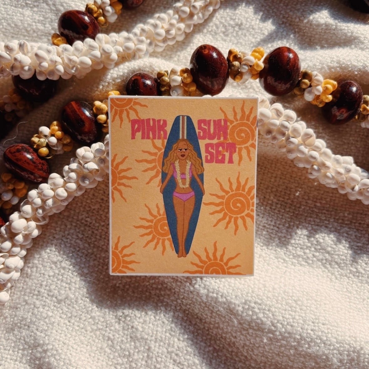 HAWAIIAN SEALS様 リクエスト 5点 まとめ商品 Original Sticker | Pink Sunset