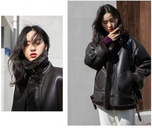 ライダースジャケット フェイクレザージャケット アウター ジャケット レディース 大きいサイズ ゆったり レディースジャケット フェイク レザー ジャケット ライダース 秋冬 韓国