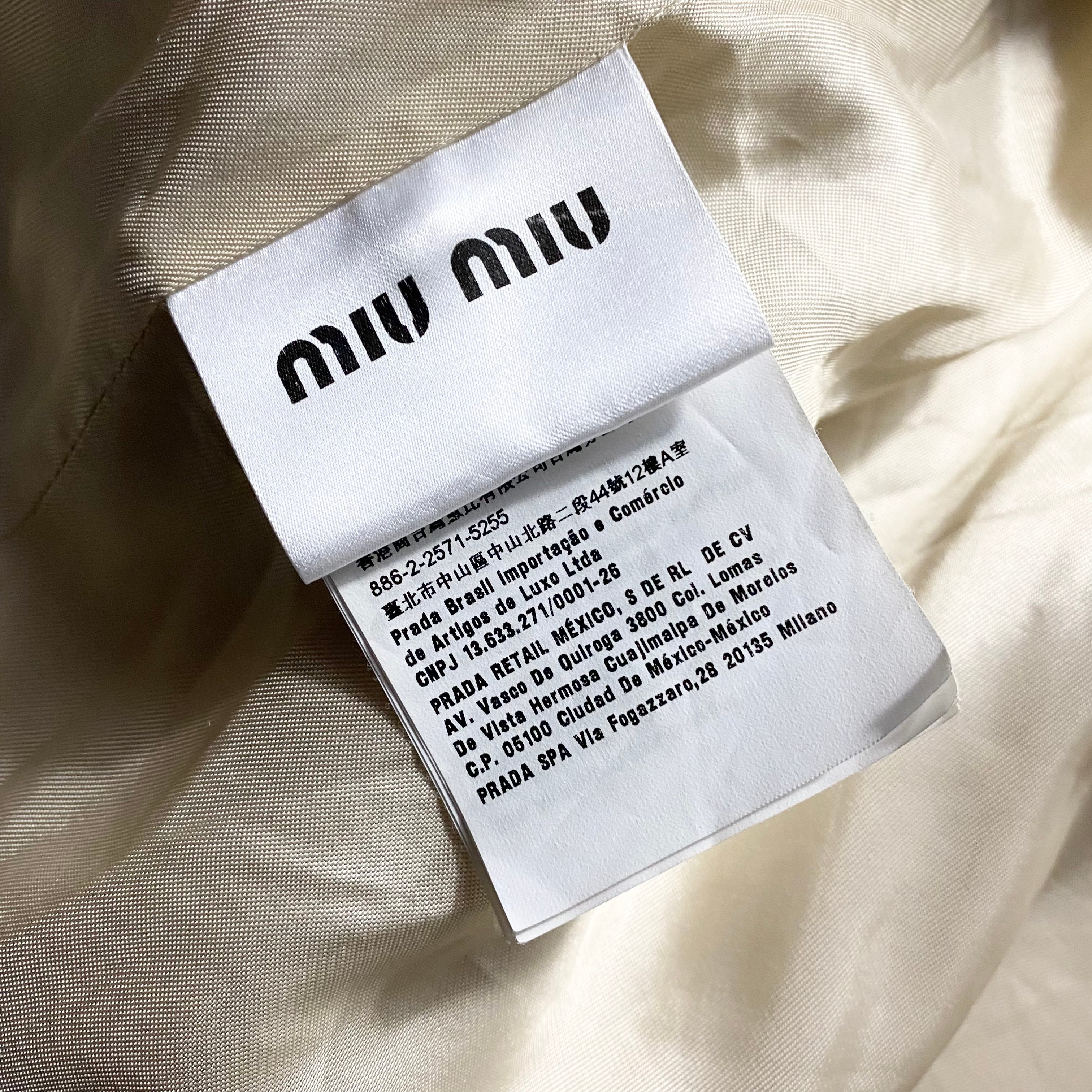 2017AW MIU MIU fake fur coat | NOIR ONLINE