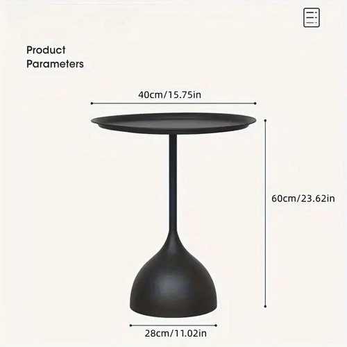 サイドテーブル おしゃれ 丸 ベッドサイドテーブル ソファサイドテーブル サイドデスク ナイトテーブル カフェテーブル 食卓 アイアン 北欧 モダン ソファ 寝室 収納 便利 かわいい カフェ風