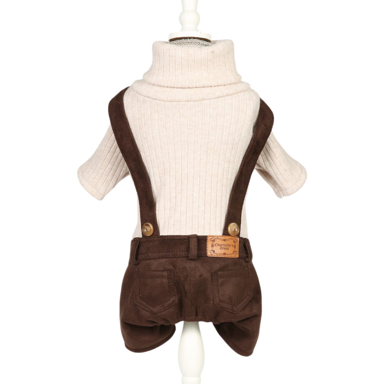 Art. 4042 jumpsuit Chocolate / Charlotte's Dress