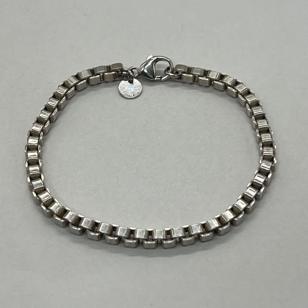 ティファニー TIFFANY ベネチアンチェーン ブレスレット SV925