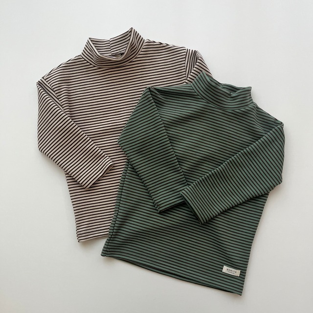 《即納》キッズ　ボーダートップス