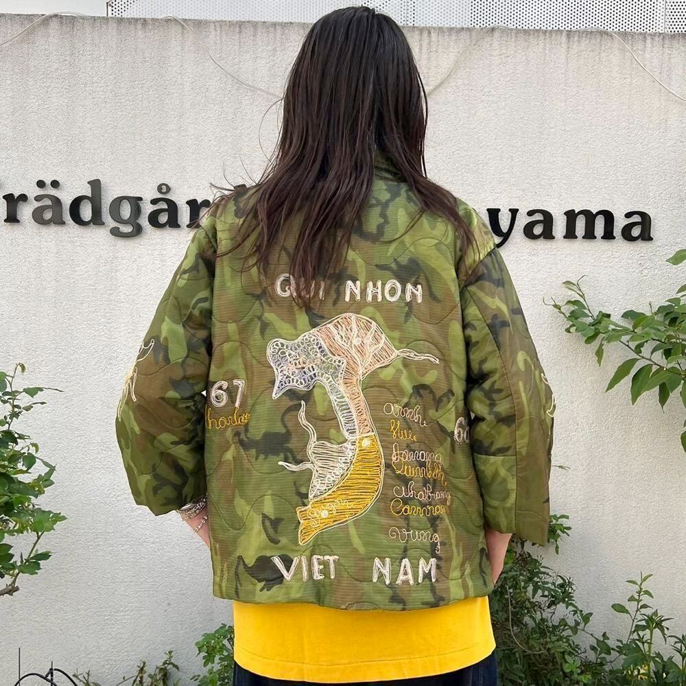 VIETNAM WAR] Vintage Souvenir Jacket Vietjan [1960s-] Vintage