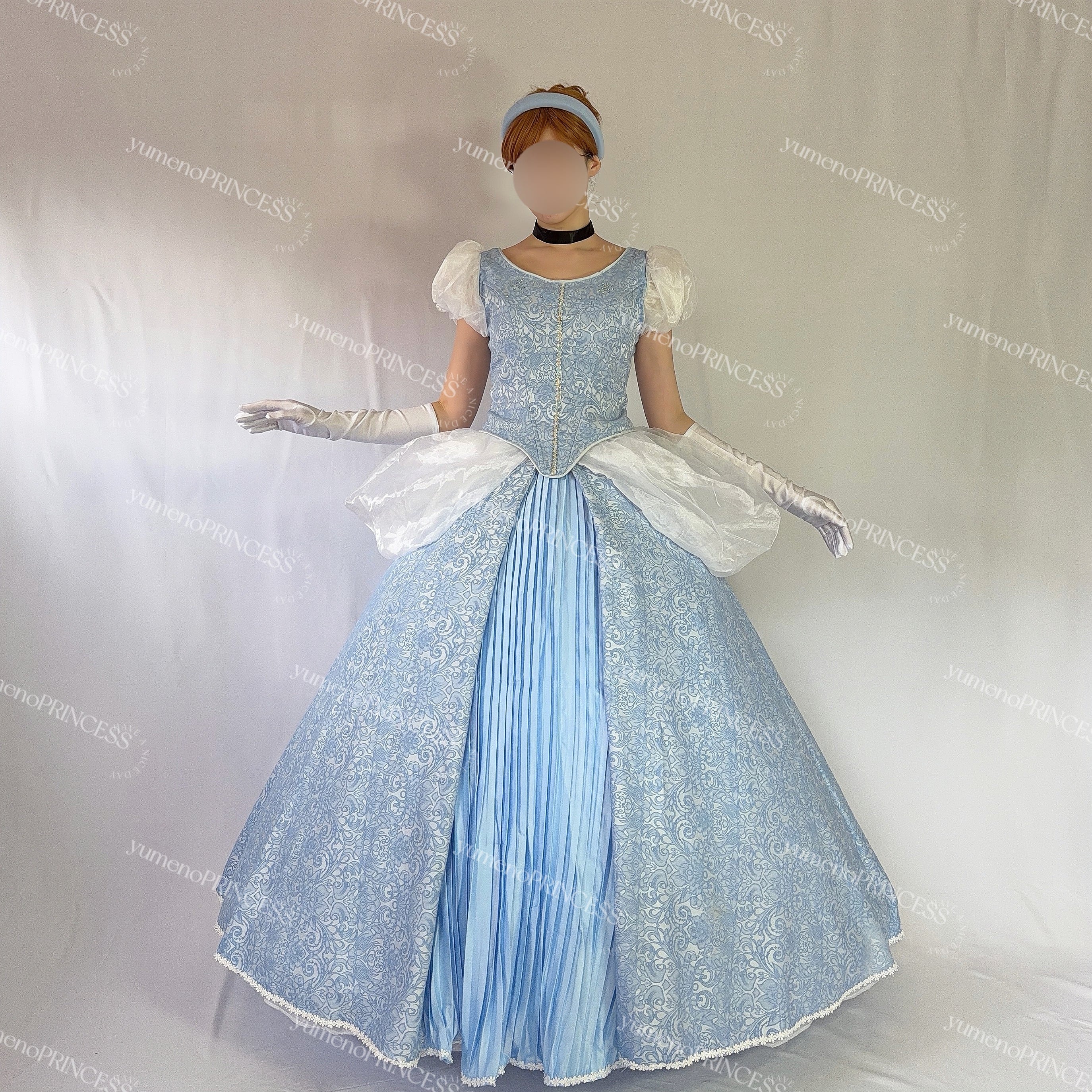 ディズニー シンデレラドレス プリンセス コスプレ Dハロ Lサイズ 大人用 dハロ アリエル カミスキードレス オーダーメイド衣装 | yumenoPRINCESS