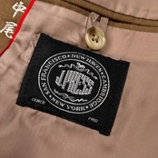 J.PRESS ジェイプレス 金ボタン ダブル テーラードジャケット 96-86-175 (AB6) /キャメルブラウン