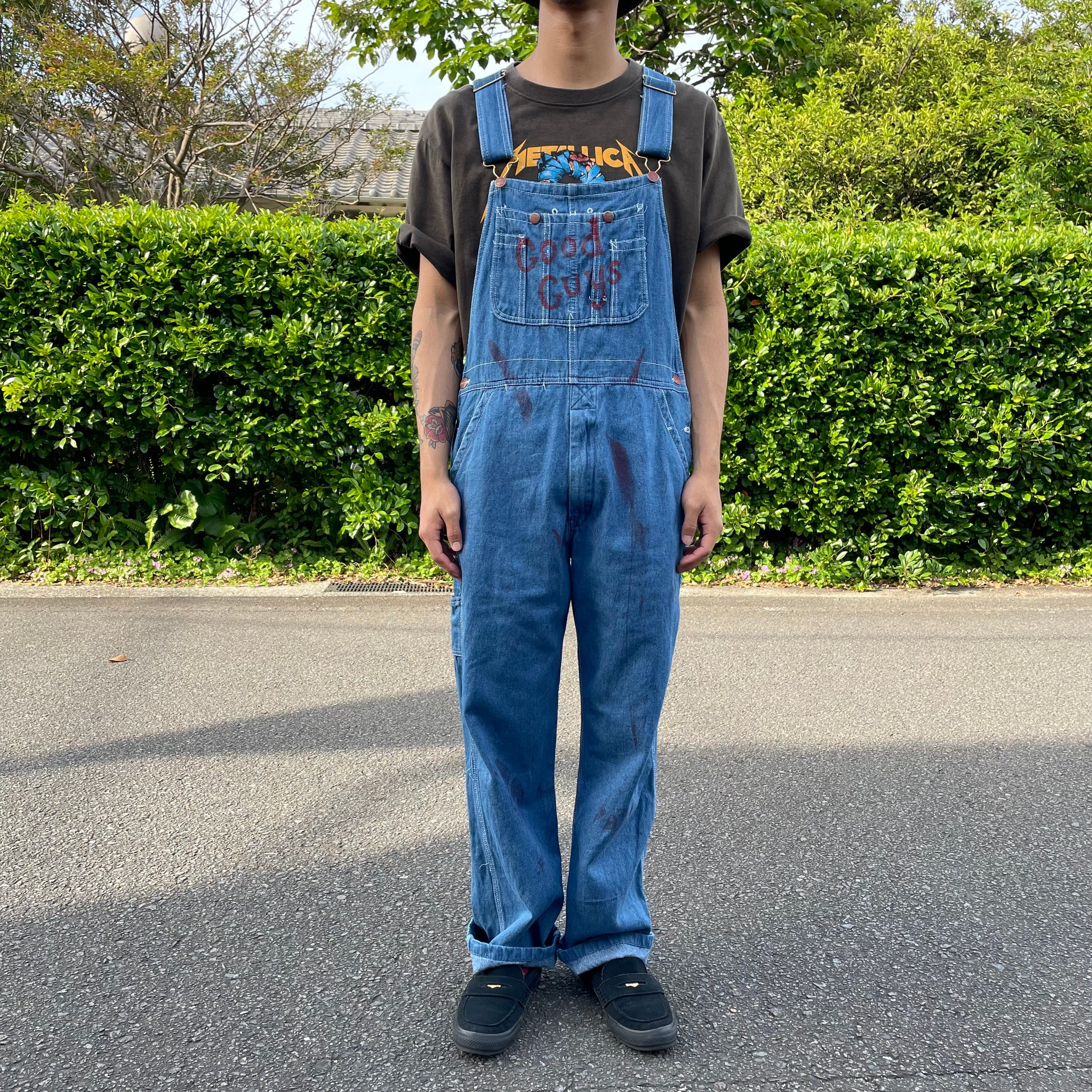 50s RED CAMEL レッドキャメル オーバーオール 赤文字刻印ボタン 50s RED CAMEL レッドキャメル オーバーオール 赤文字刻印ボタン W31